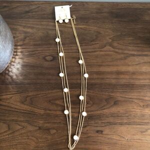 Brand New Necklace and Earrings Costume